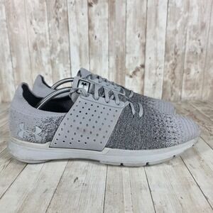 Under Armour Womens‎ Running Shoes Knit Athletic Sneakers Gray Size 12
